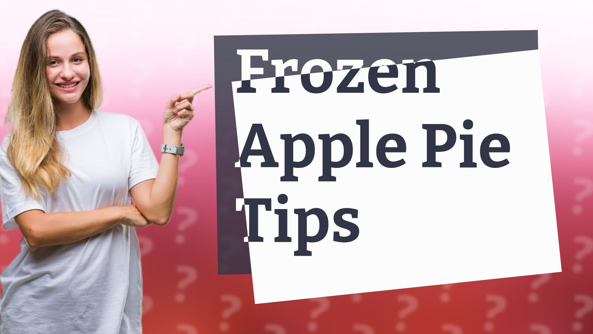 Frozen Apple Pie Tips