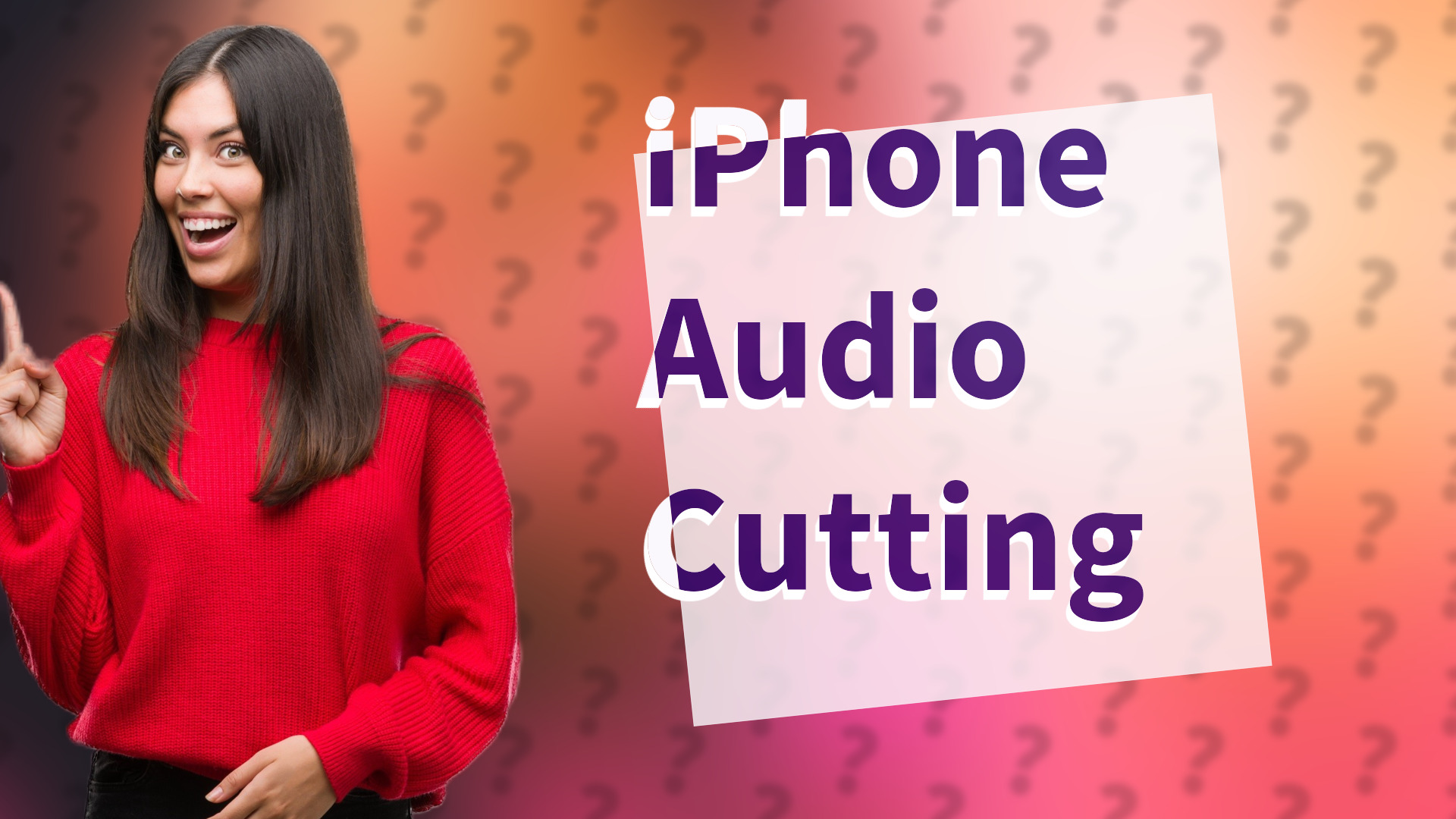 iPhone Audio Cutting