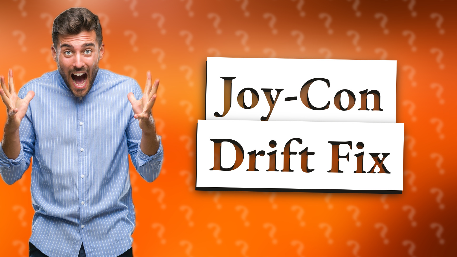 Joy-Con Drift Fix