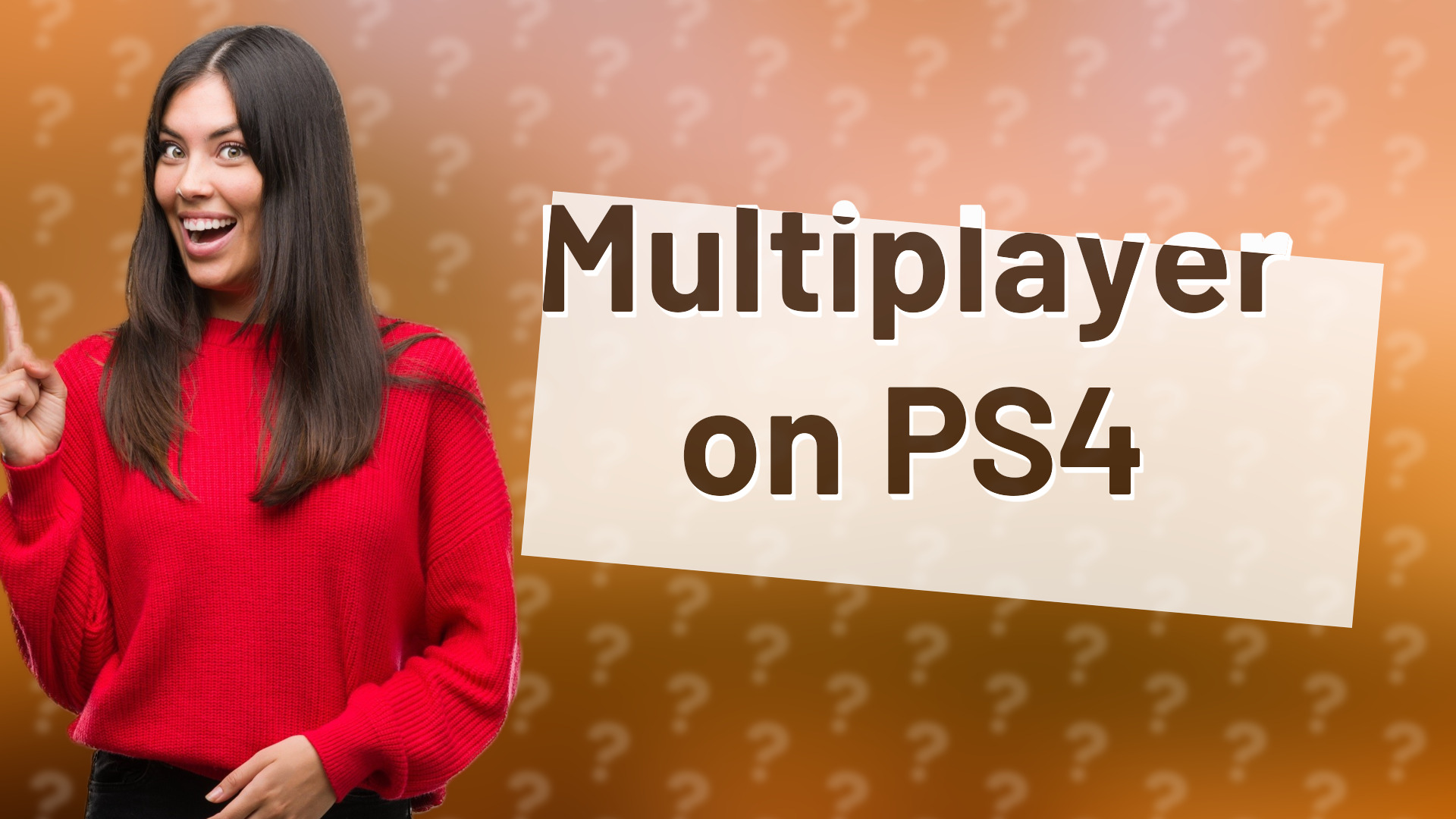 Multiplayer on PS4