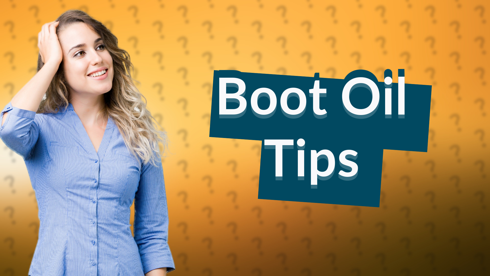 Boot Oil Tips