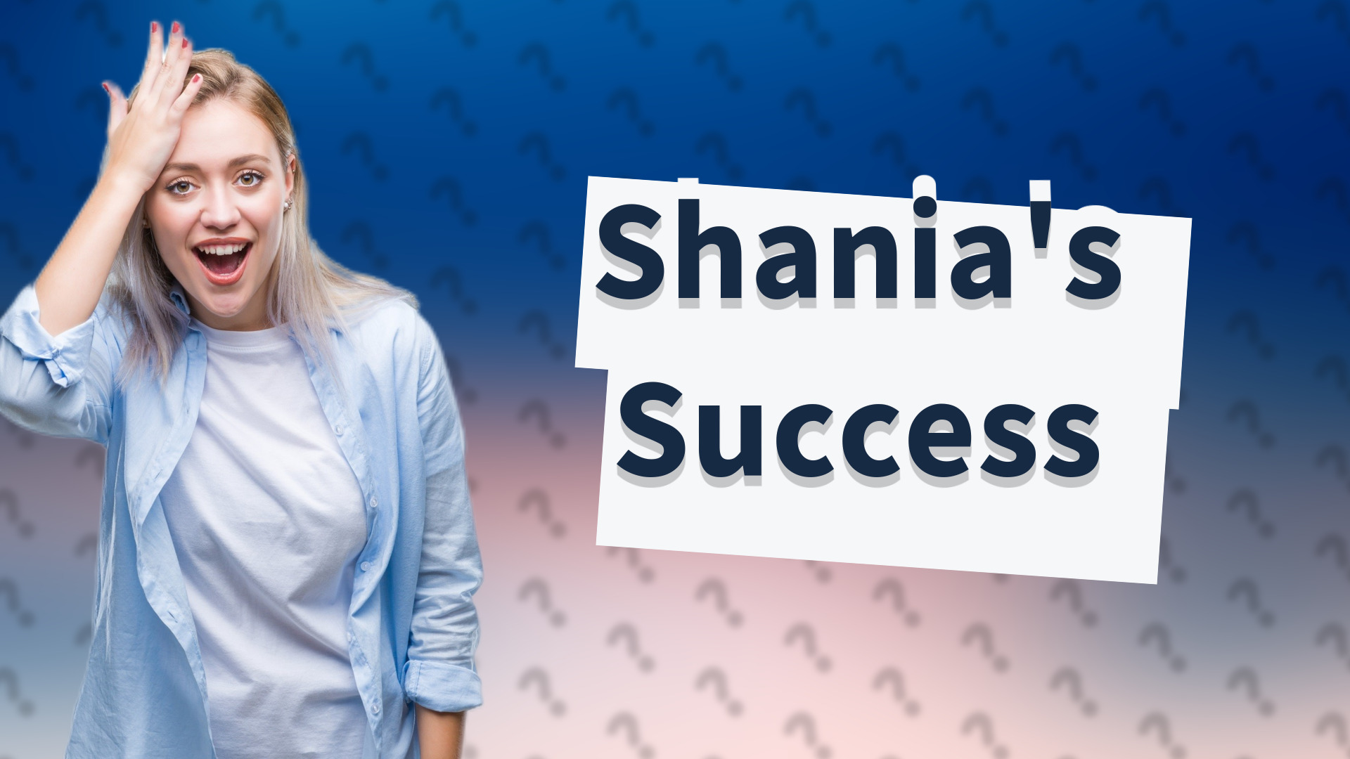 Shania's Success