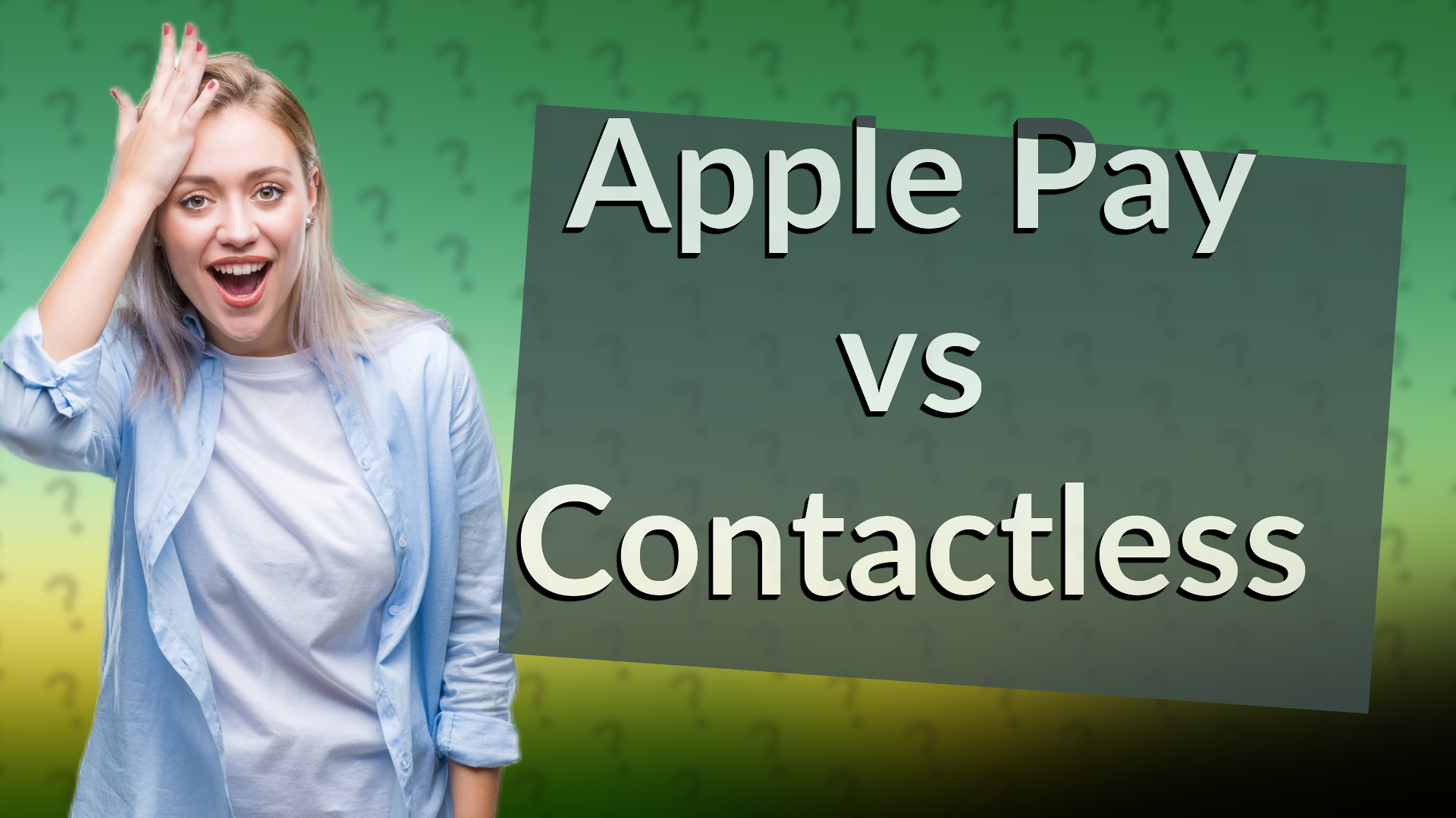 Apple Pay vs Contactless