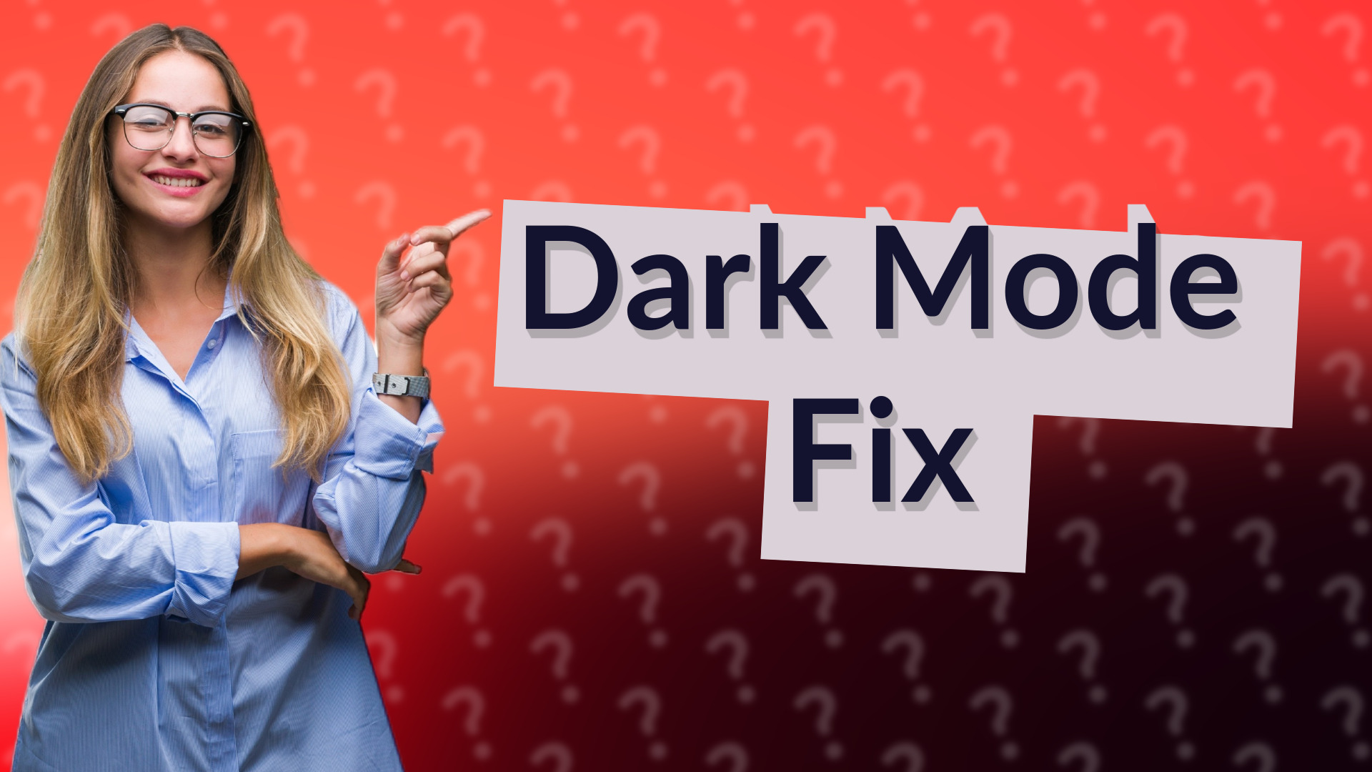 Dark Mode Fix