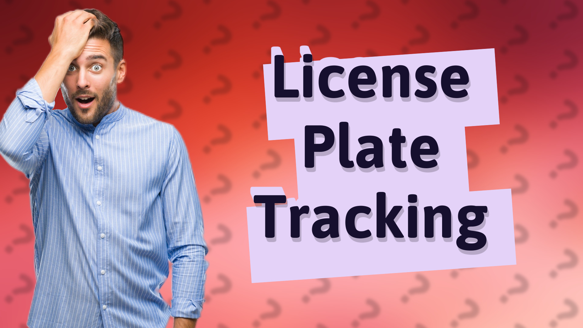 License Plate Tracking