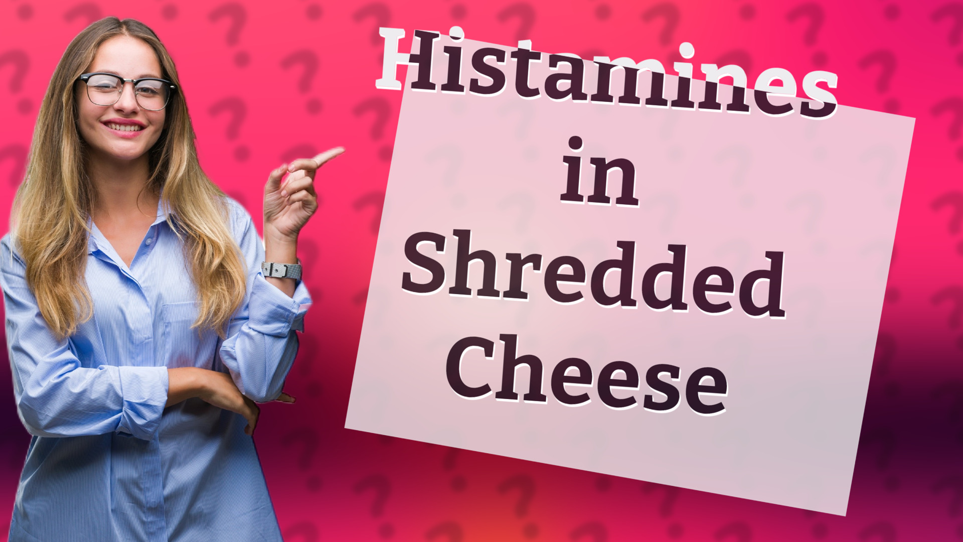 Histamines in Shredded Cheese