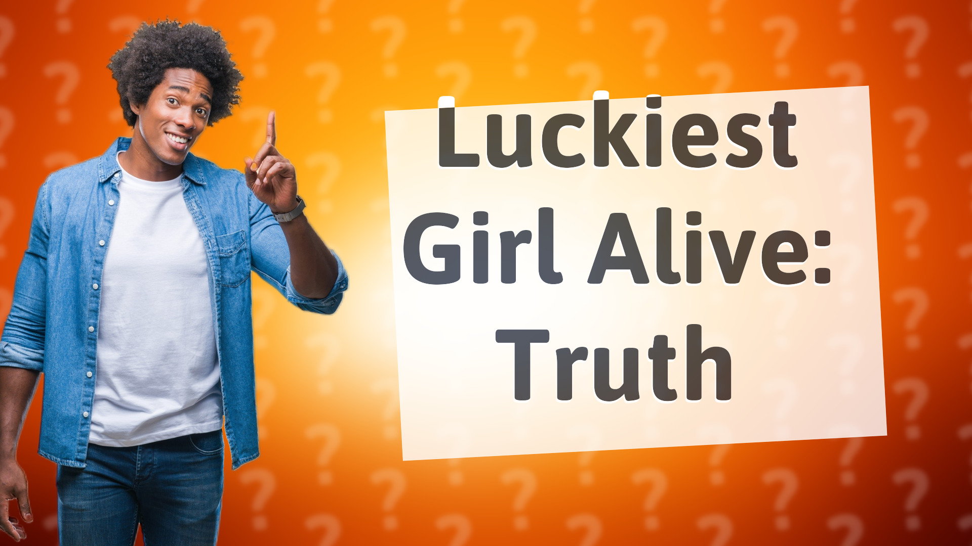 Luckiest Girl Alive: Truth