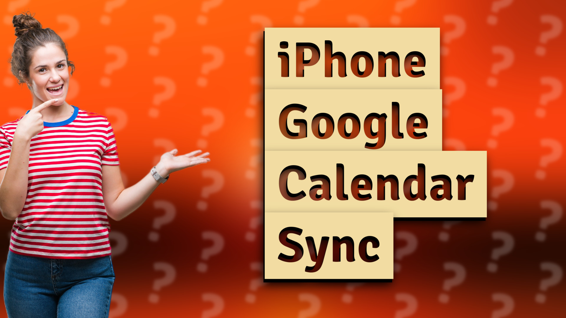 iPhone Google Calendar Sync