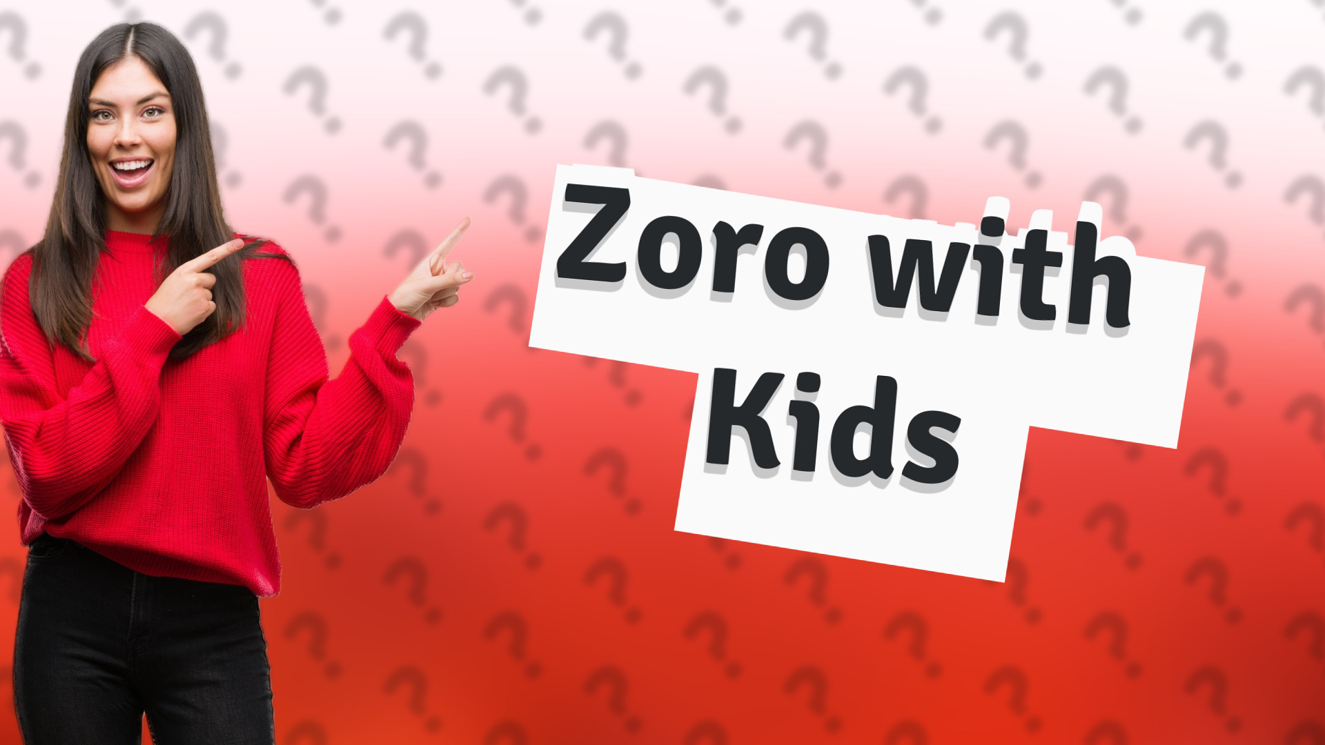 Zoro with Kids