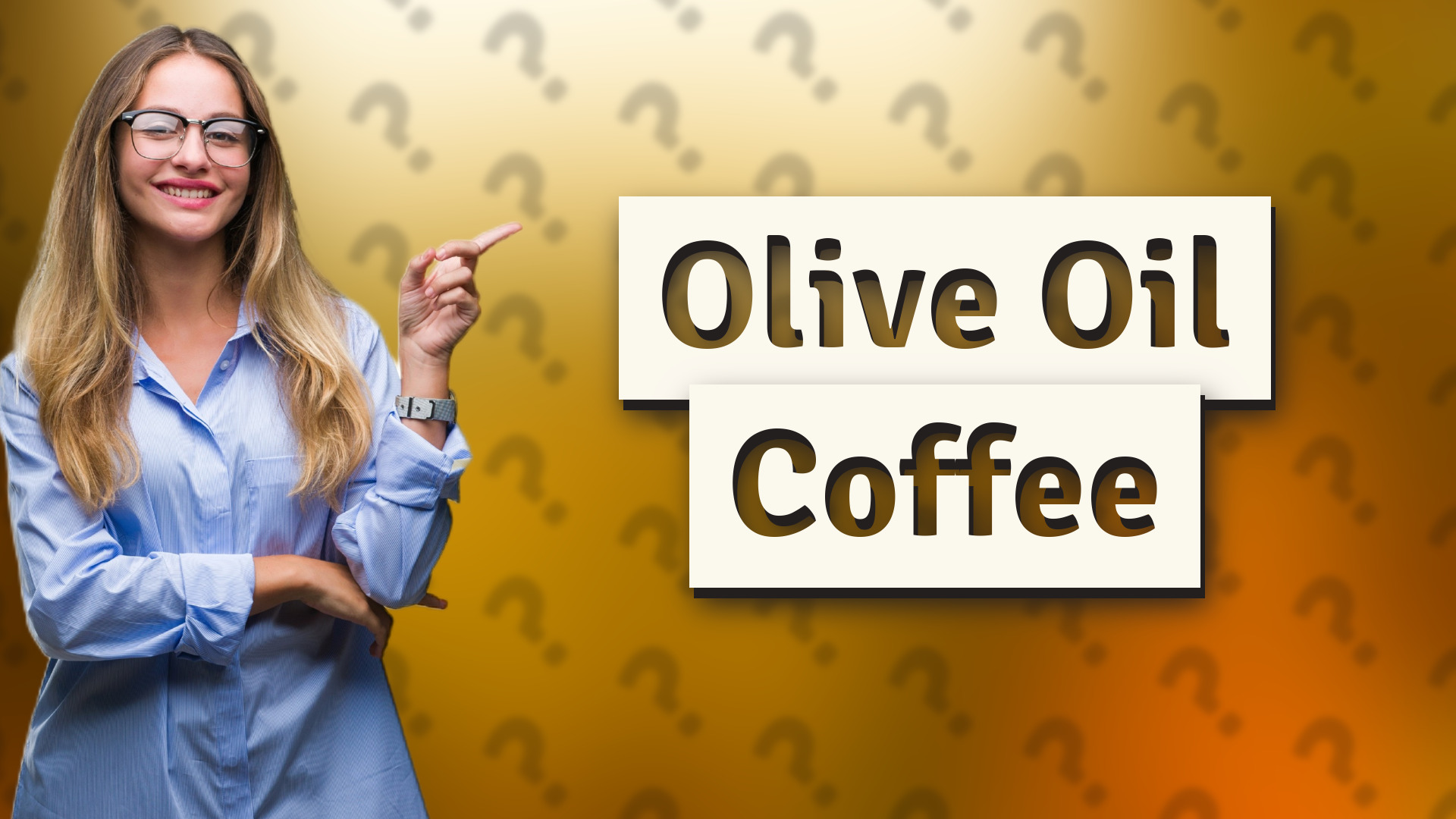 Olive Oil Coffee