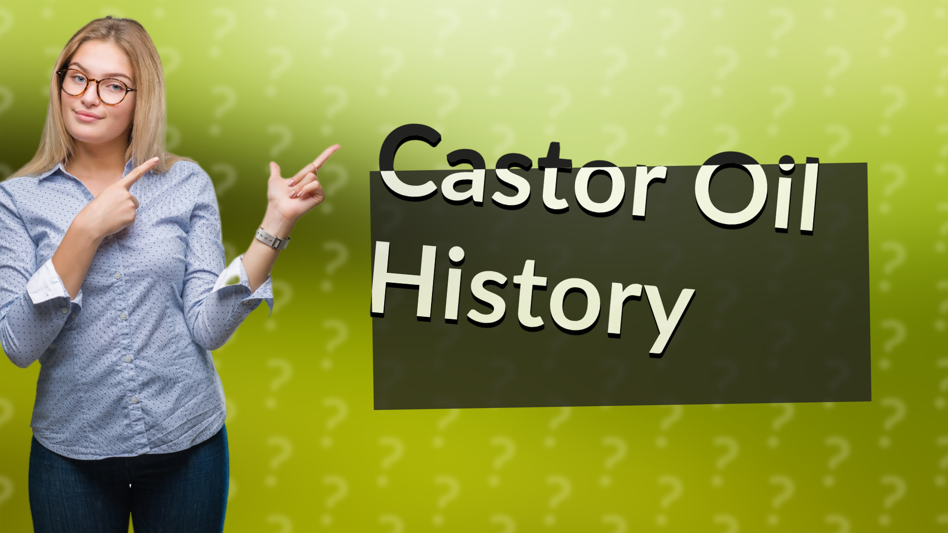 Castor Oil History
