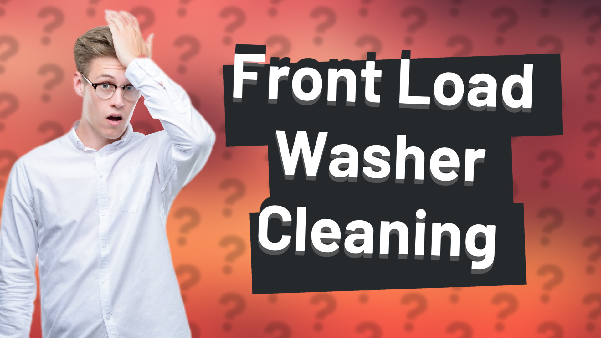 Front Load Washer Cleaning