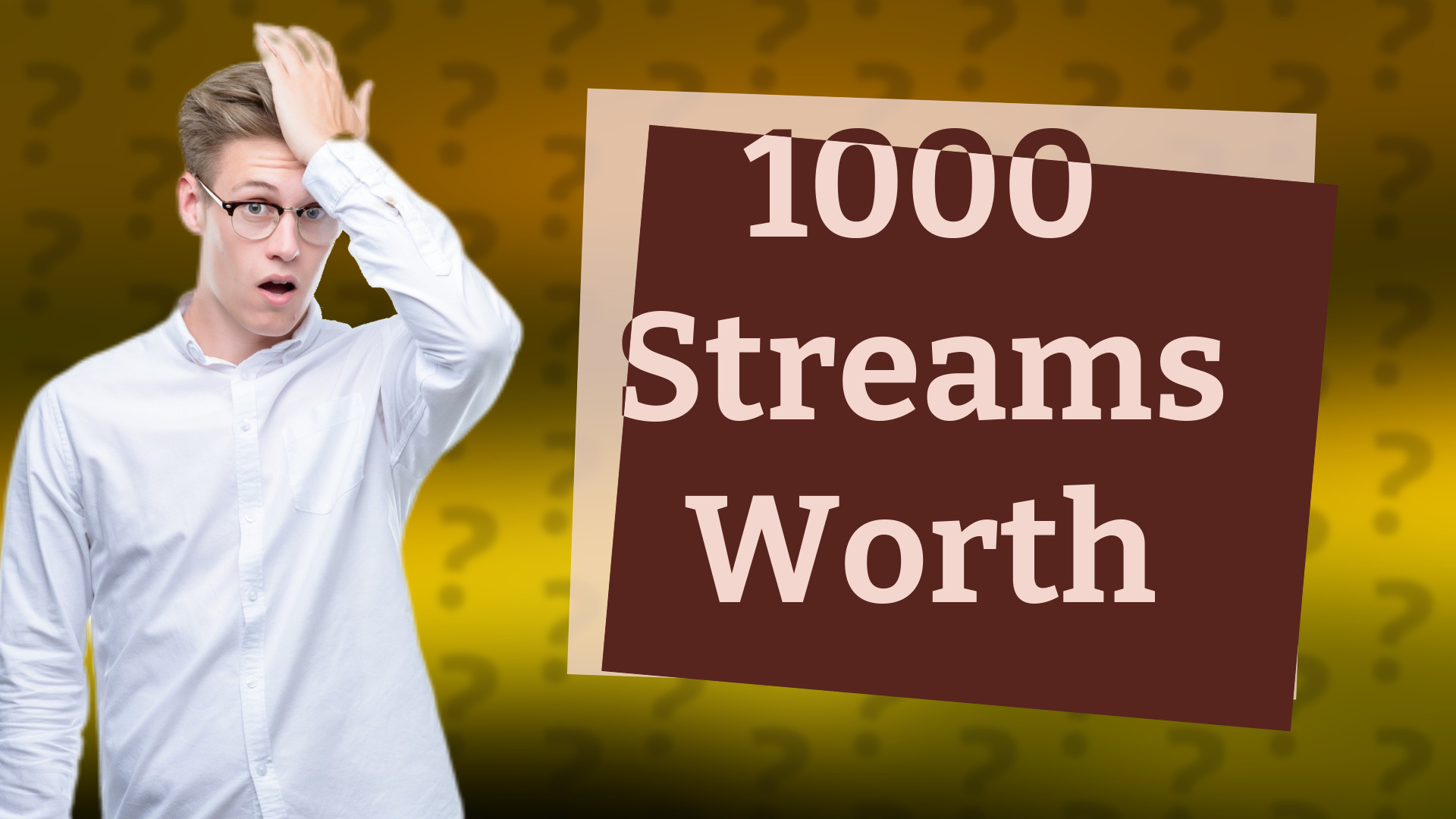1000 Streams Worth