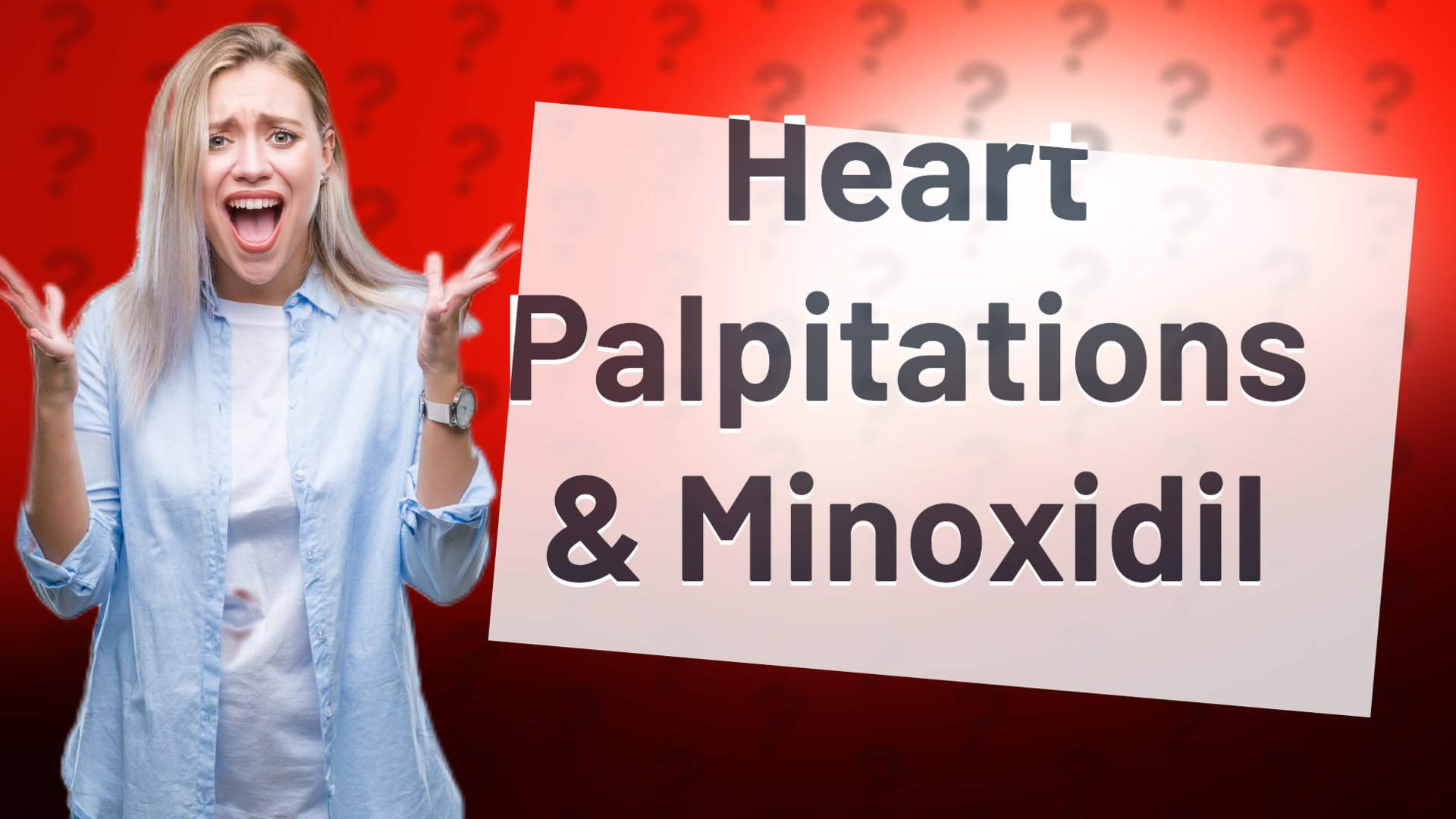 Heart Palpitations & Minoxidil
