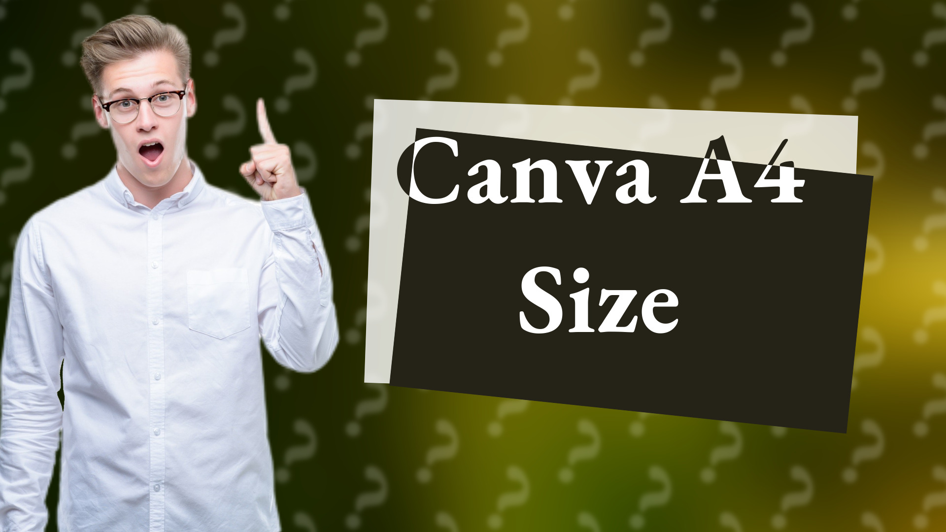 Canva A4 Size