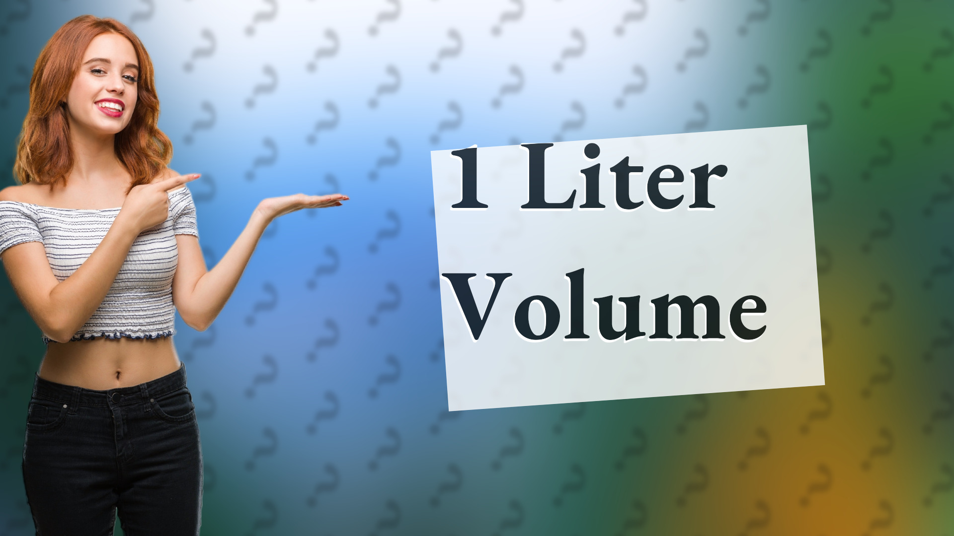 1 Liter Volume