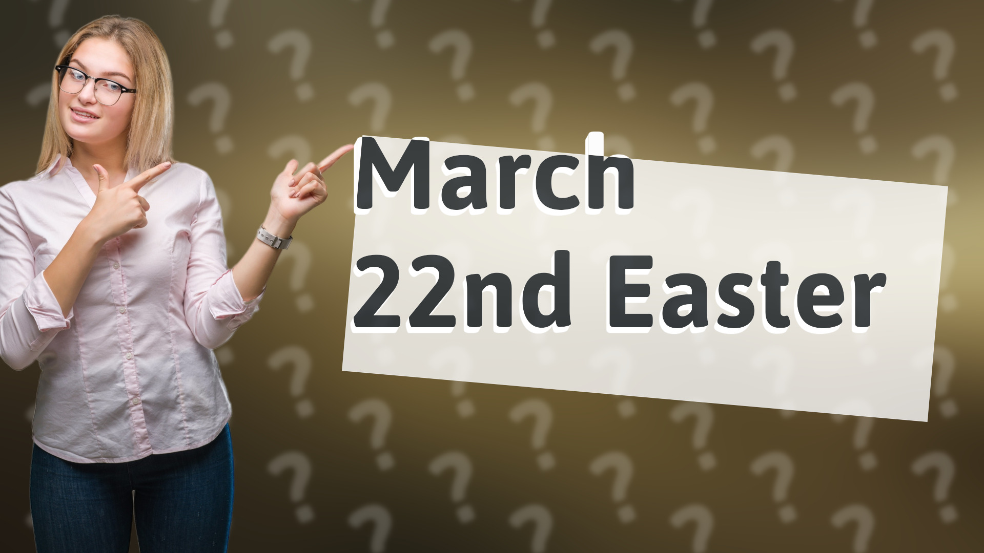 March 22nd Easter