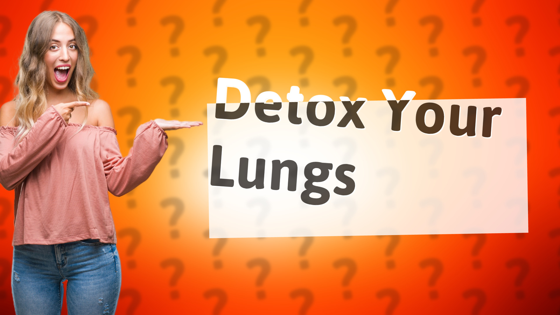 Detox Your Lungs