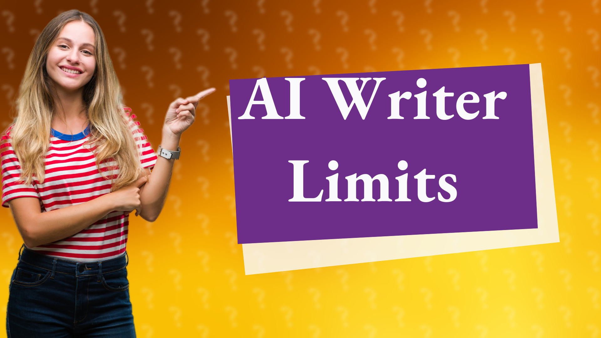 AI Writer Limits