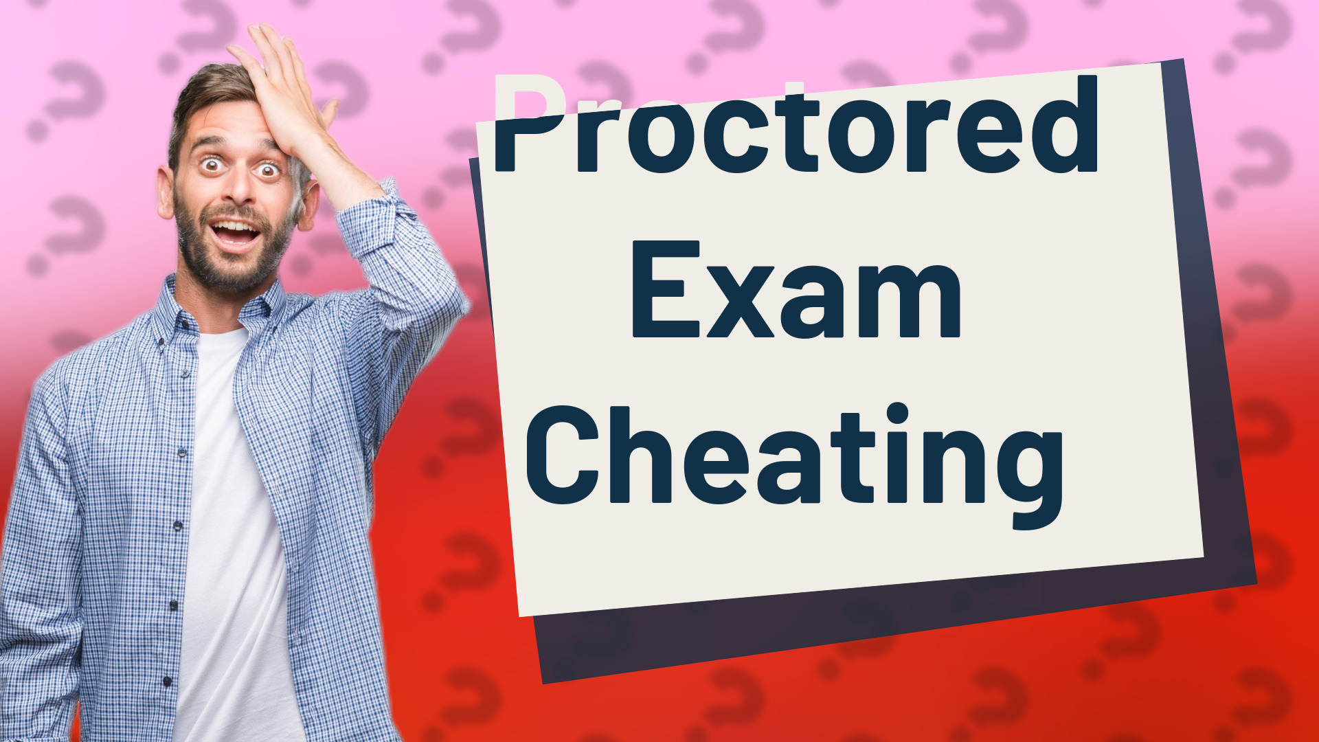 Proctored Exam Cheating