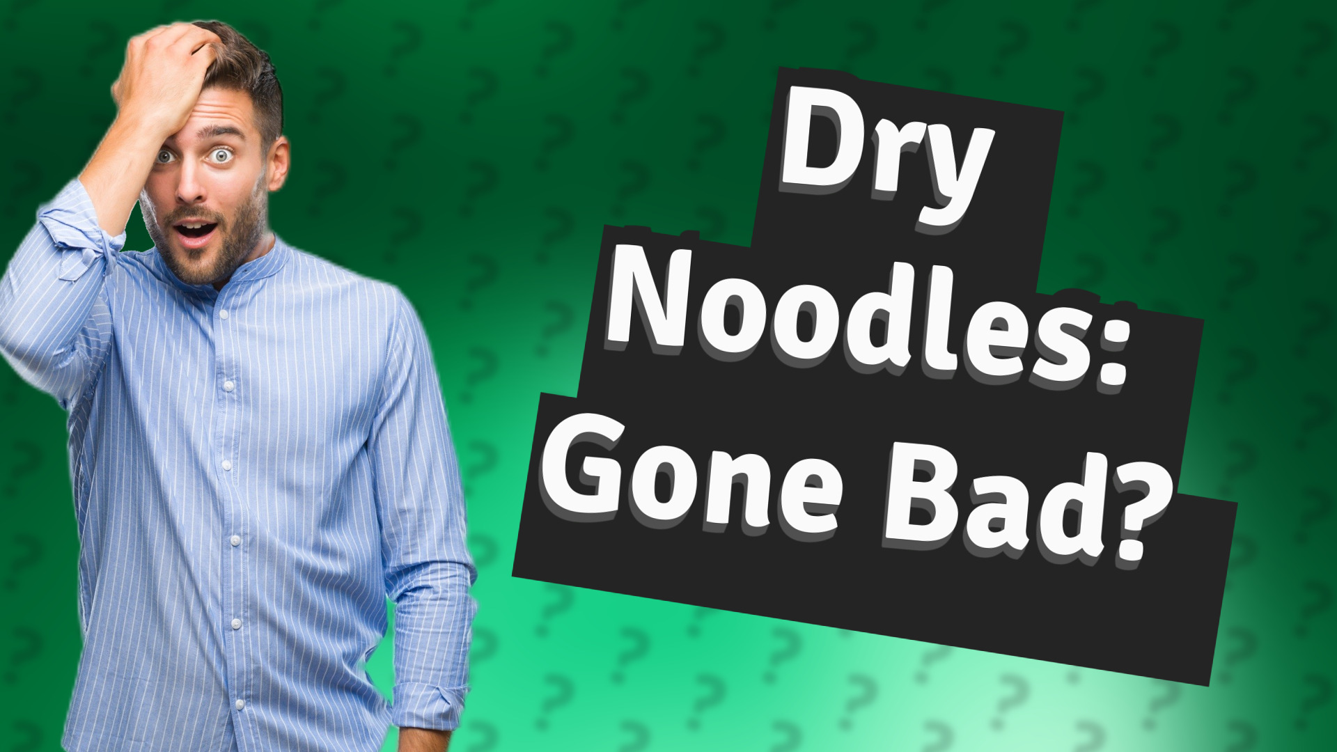 Dry Noodles: Gone Bad?