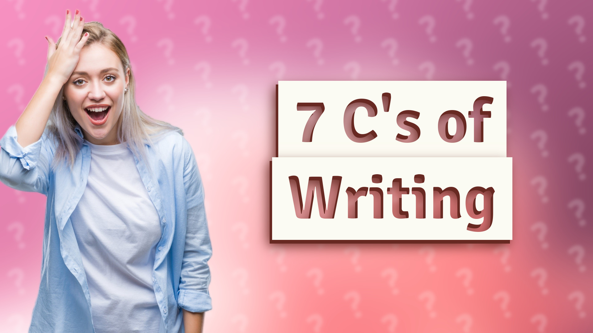 7 C's of Writing
