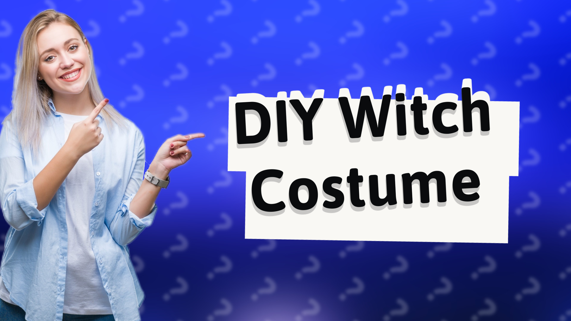 DIY Witch Costume