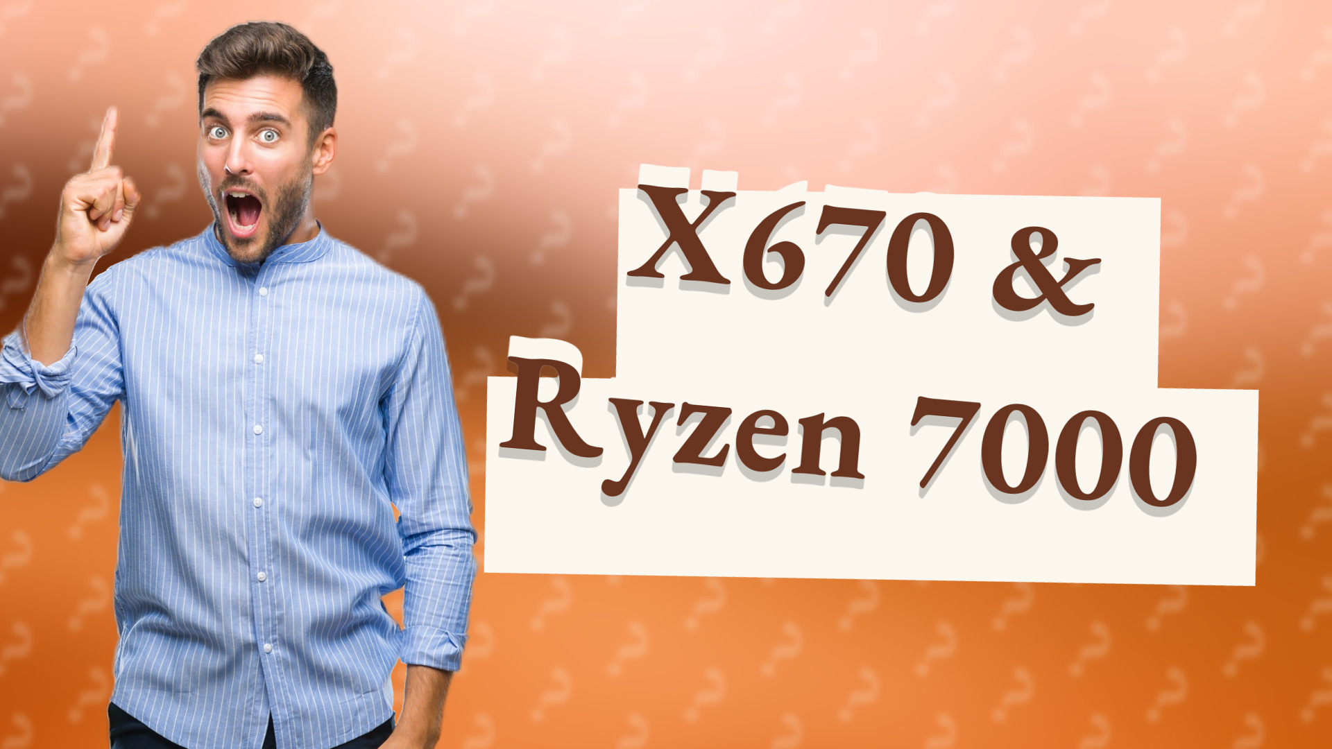 X670 & Ryzen 7000