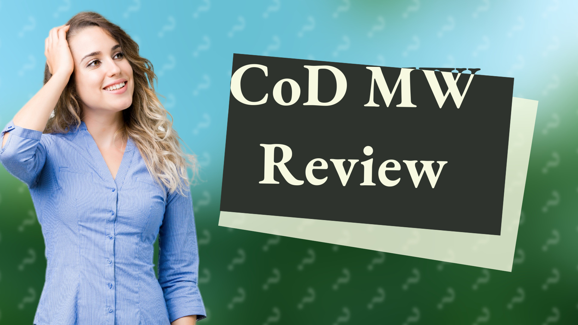 CoD MW Review