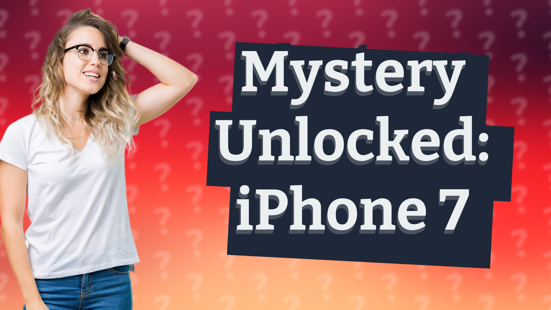 Mystery Unlocked: iPhone 7