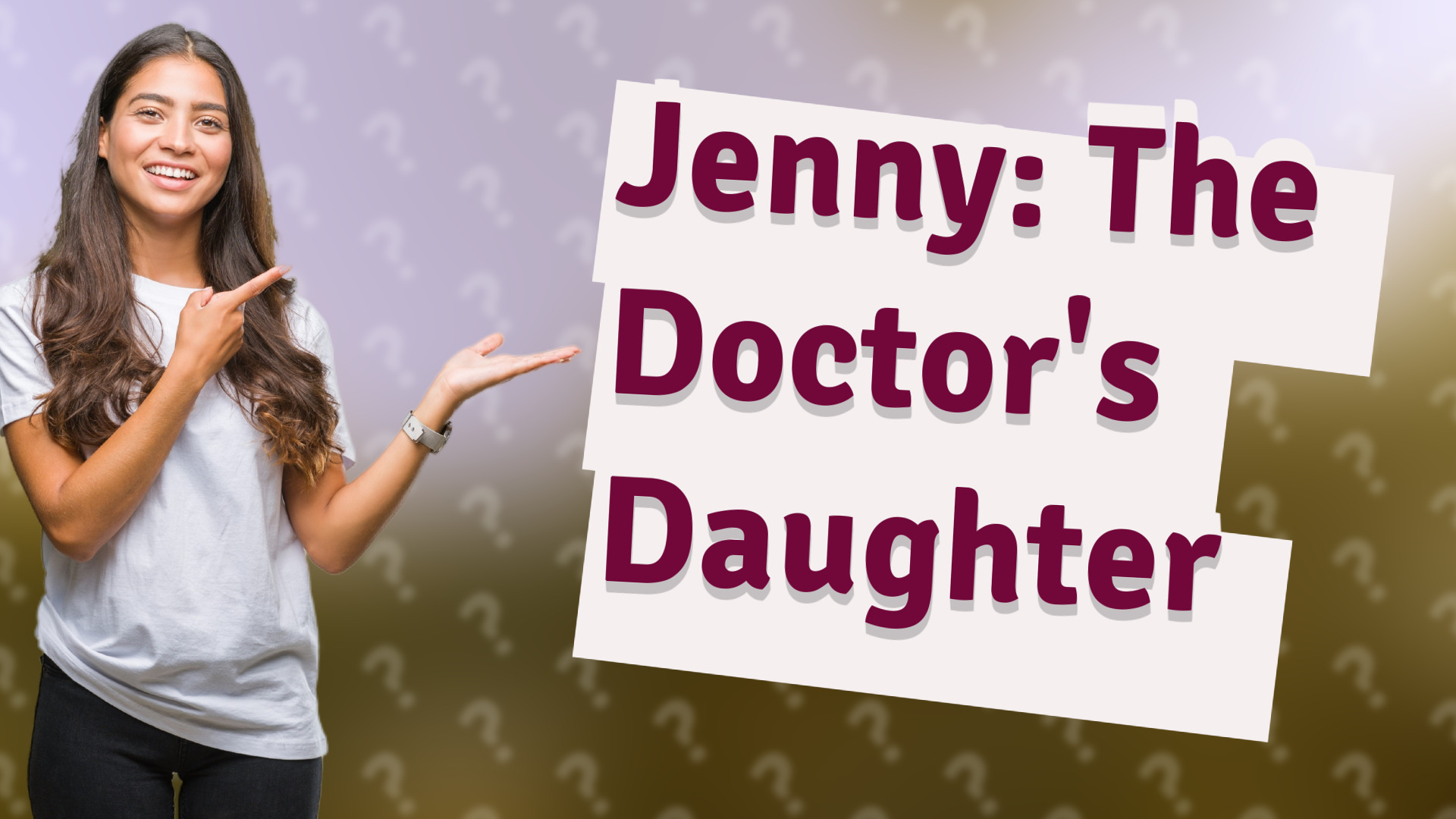 Jenny: The Doctor's Daughter