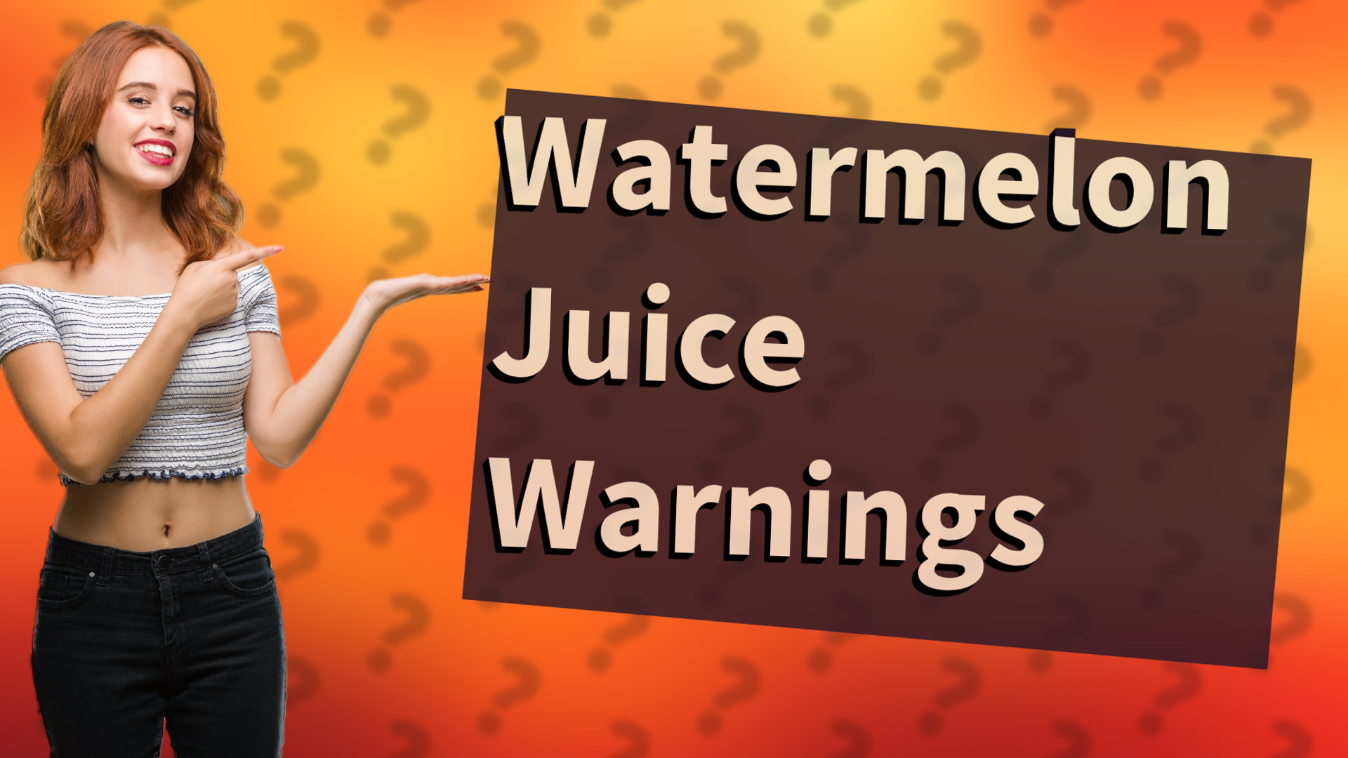 Watermelon Juice Warnings
