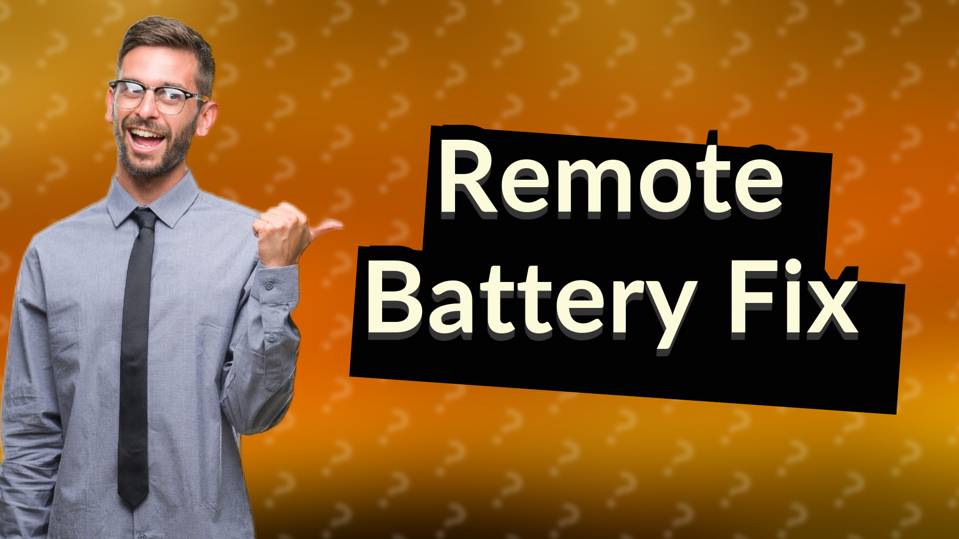 Remote Battery Fix