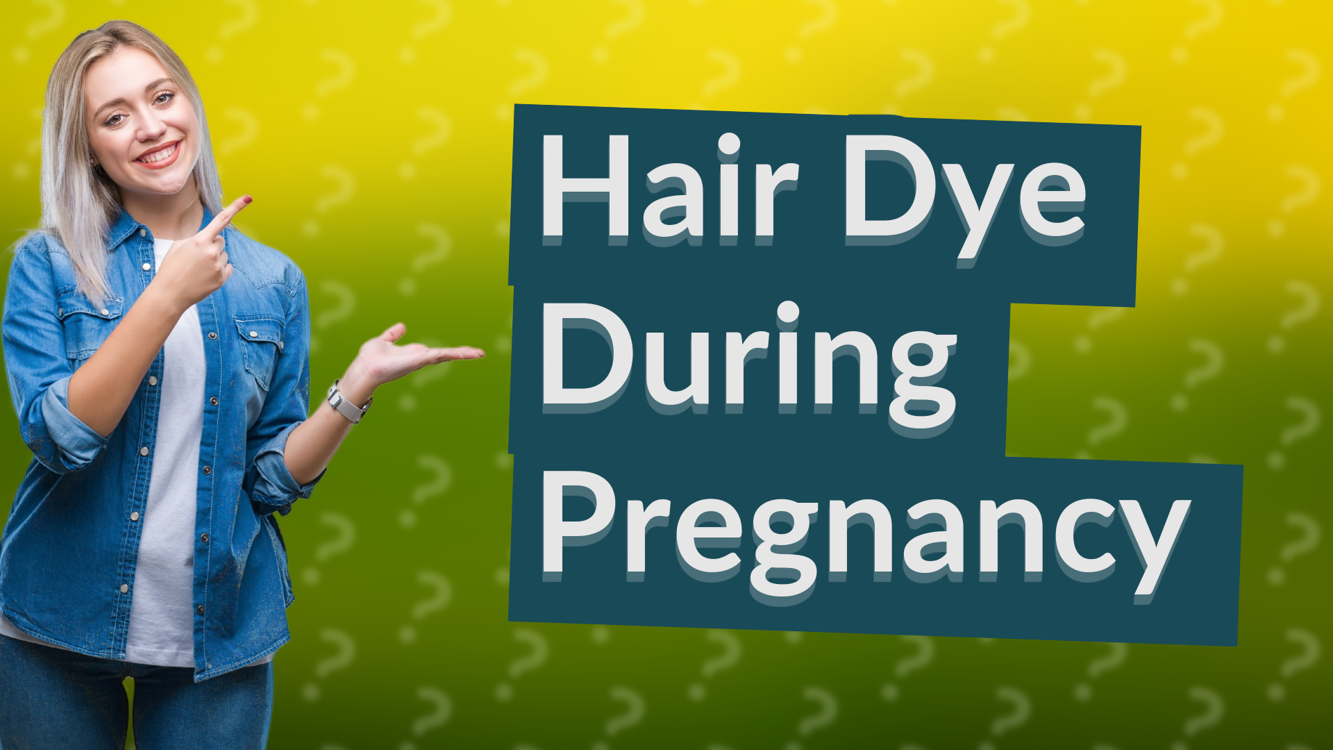 Hair Dye During Pregnancy
