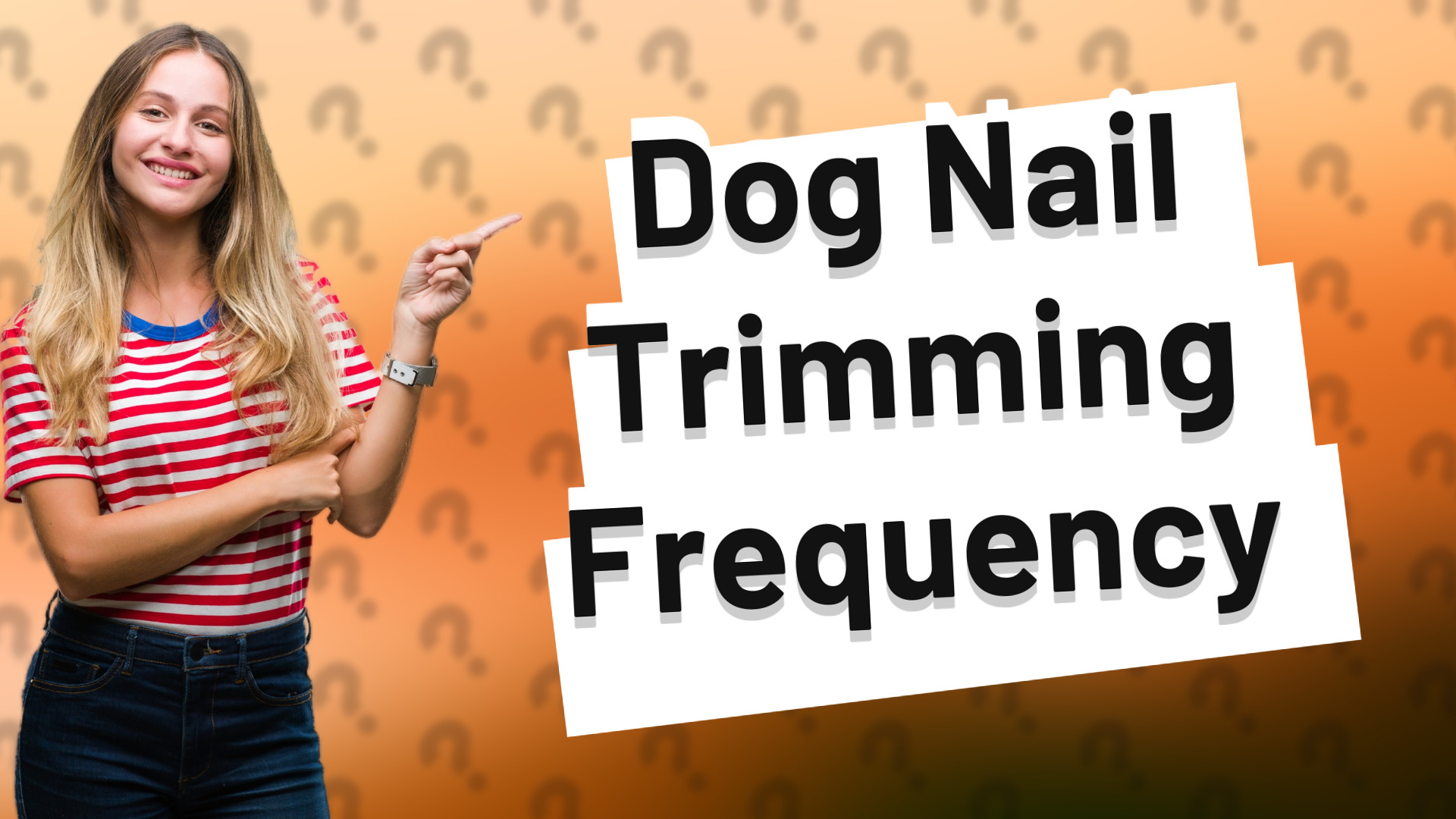 Dog Nail Trimming Frequency