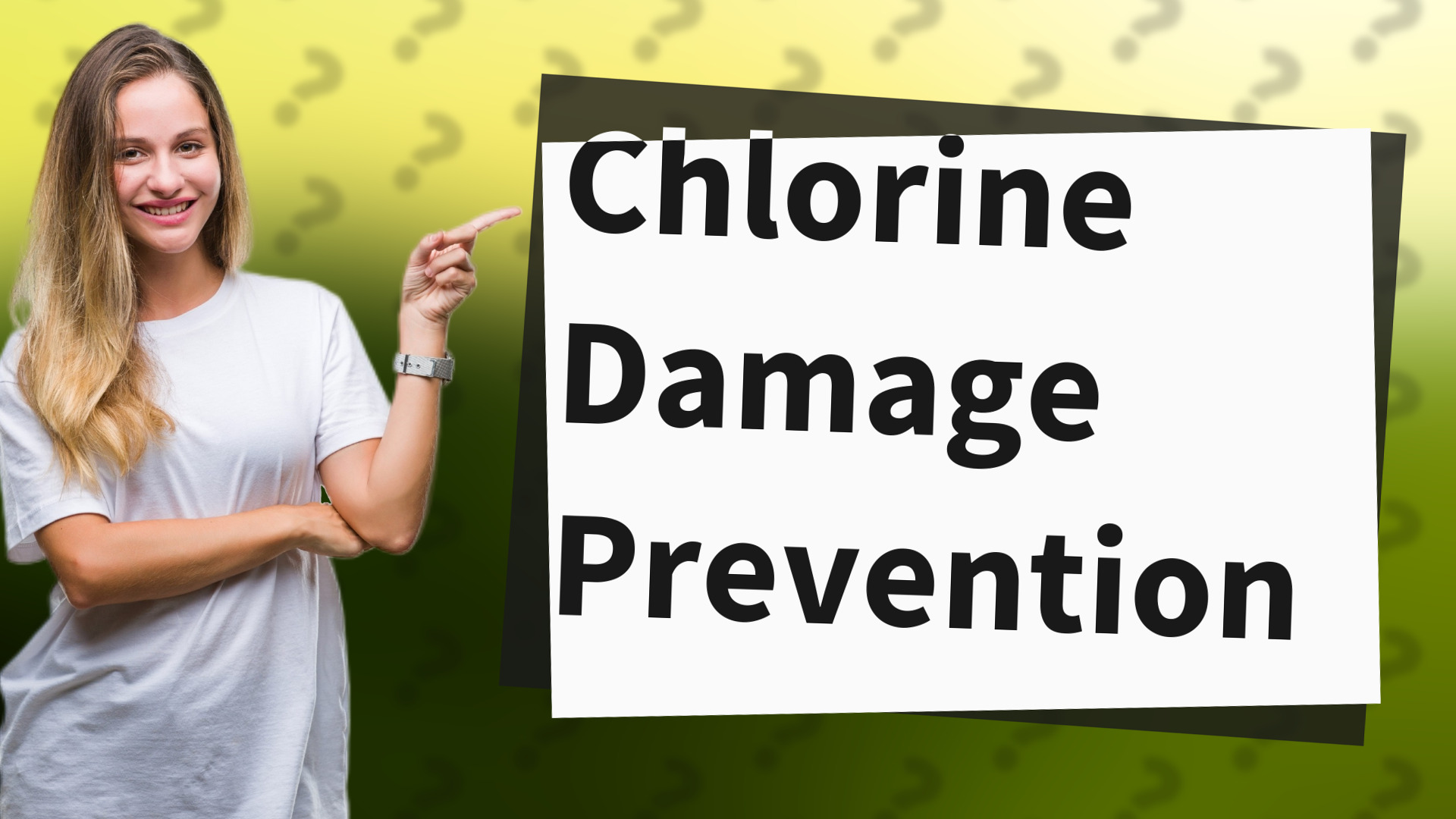 Chlorine Damage Prevention