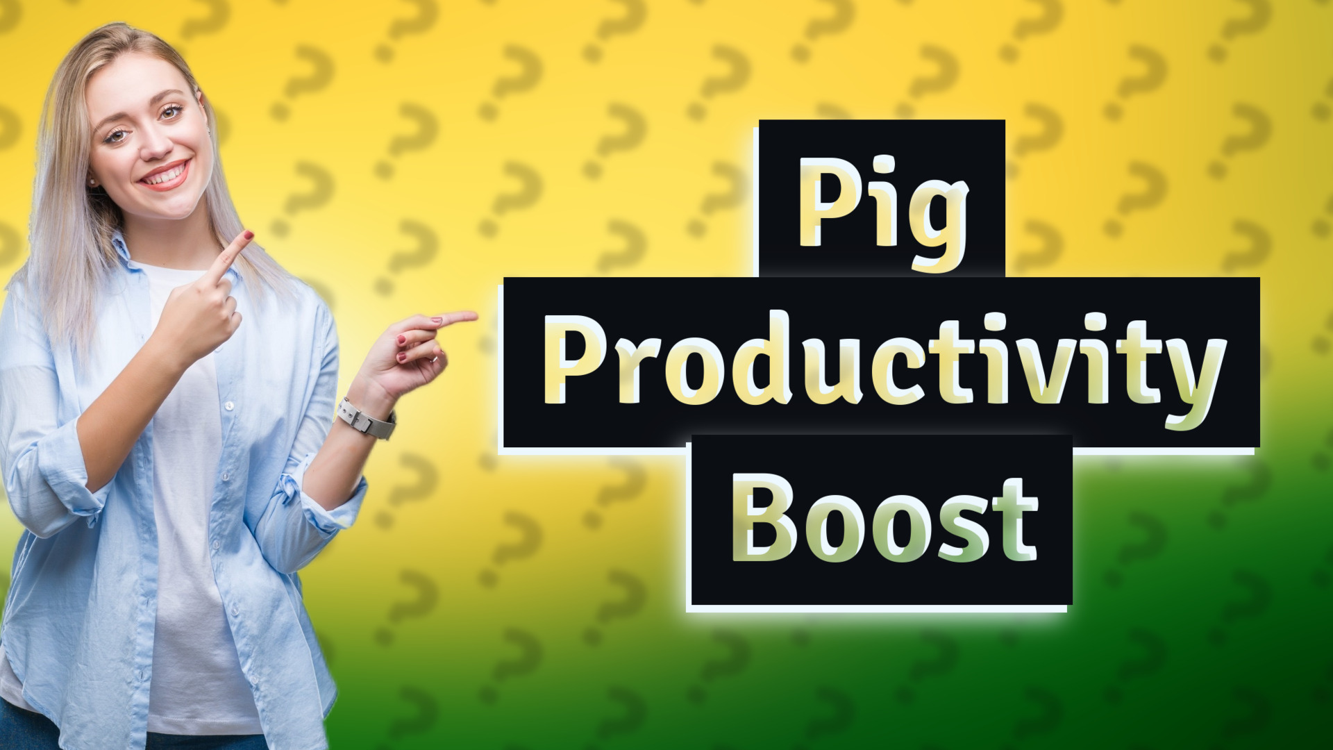 Pig Productivity Boost