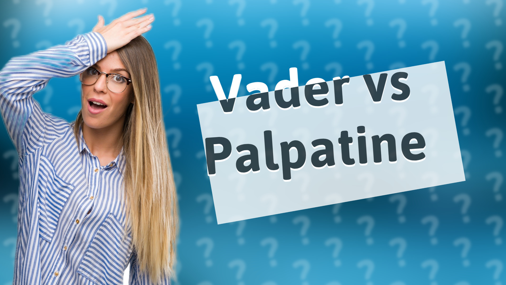 Vader vs Palpatine