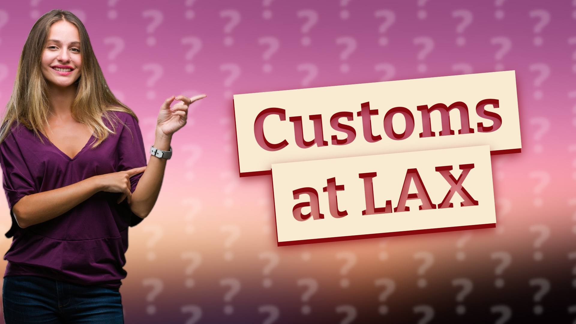 Customs at LAX