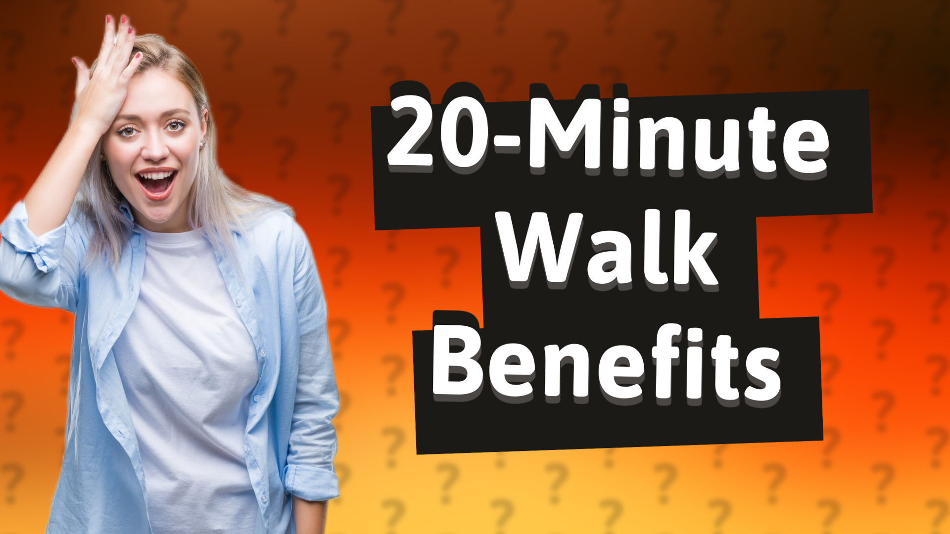 20-Minute Walk Benefits