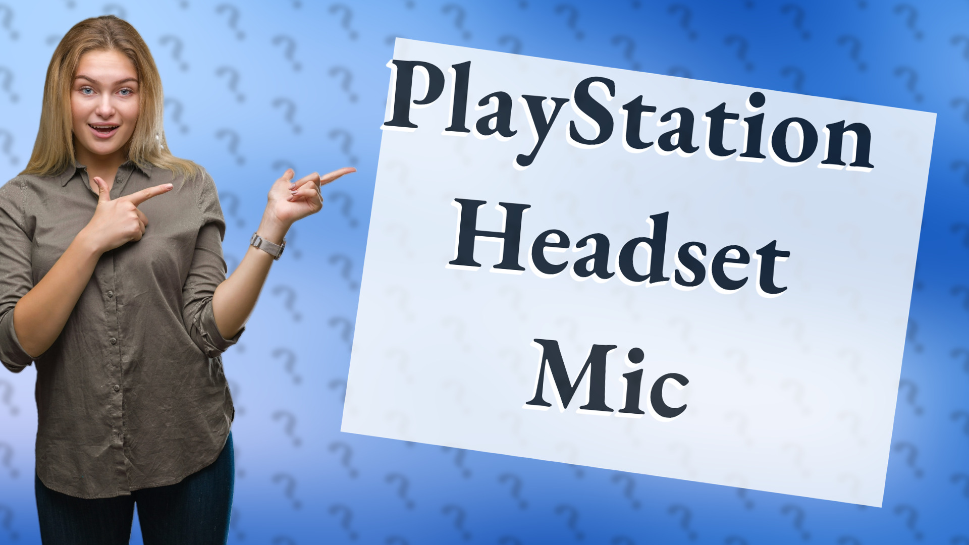 PlayStation Headset Mic