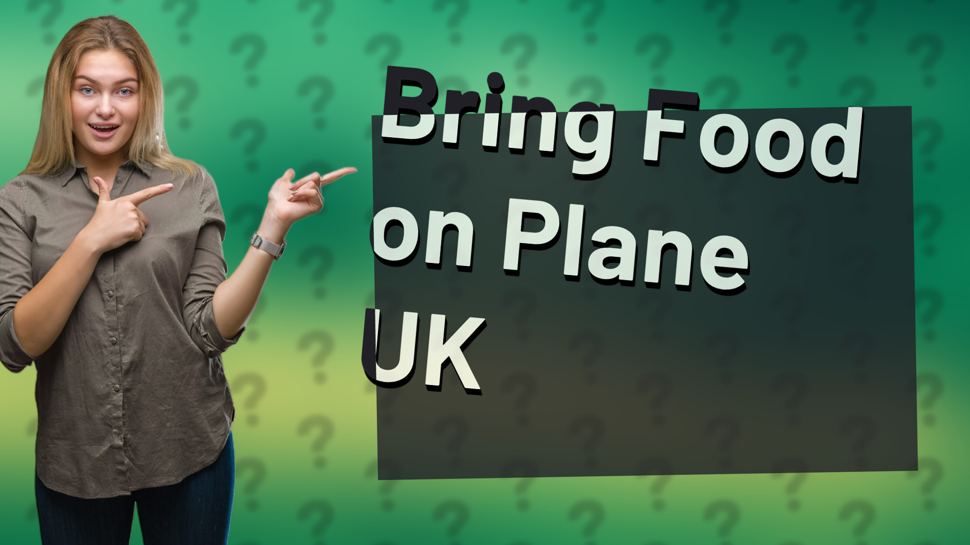 Bring Food on Plane UK