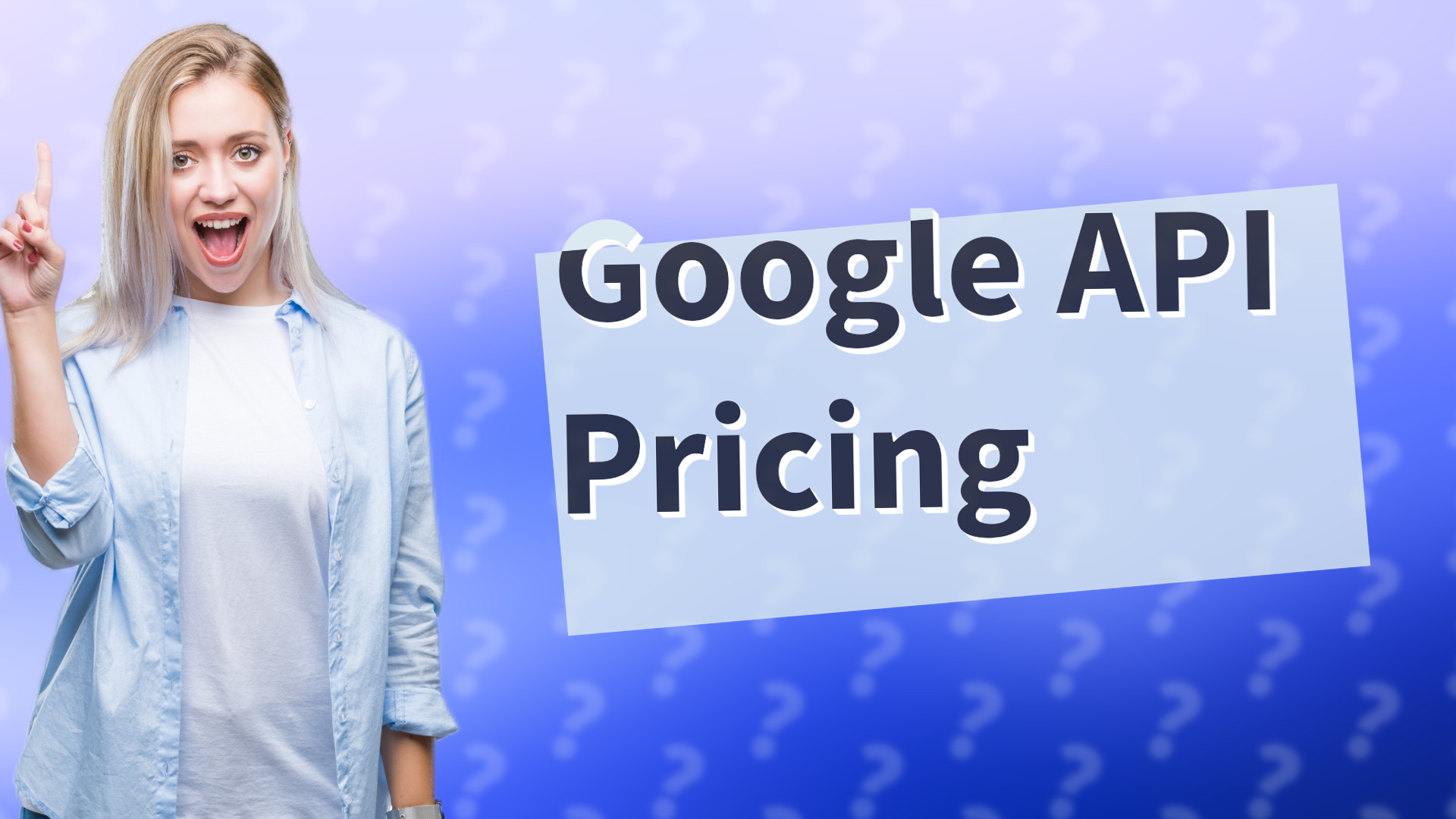 Google API Pricing