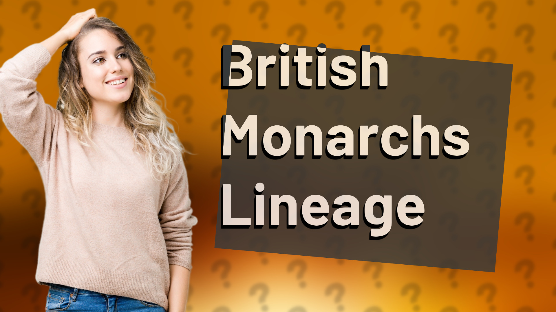 British Monarchs Lineage