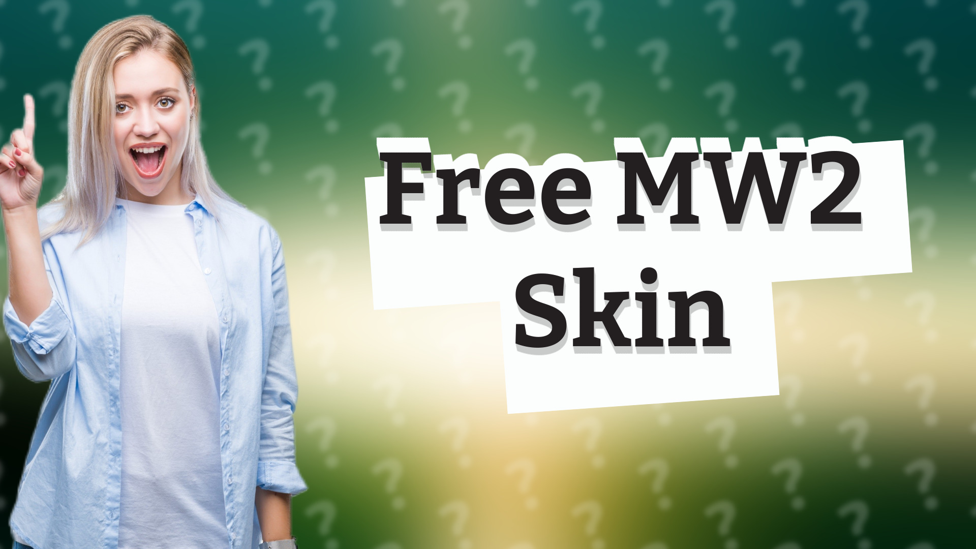 Free MW2 Skin