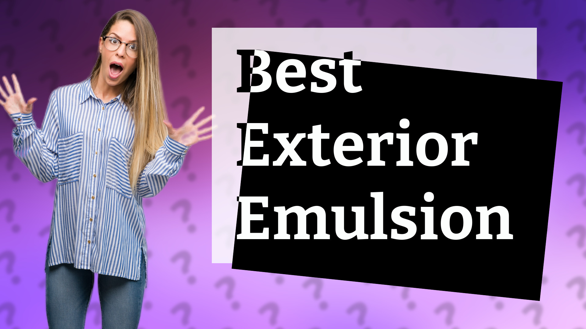 Best Exterior Emulsion