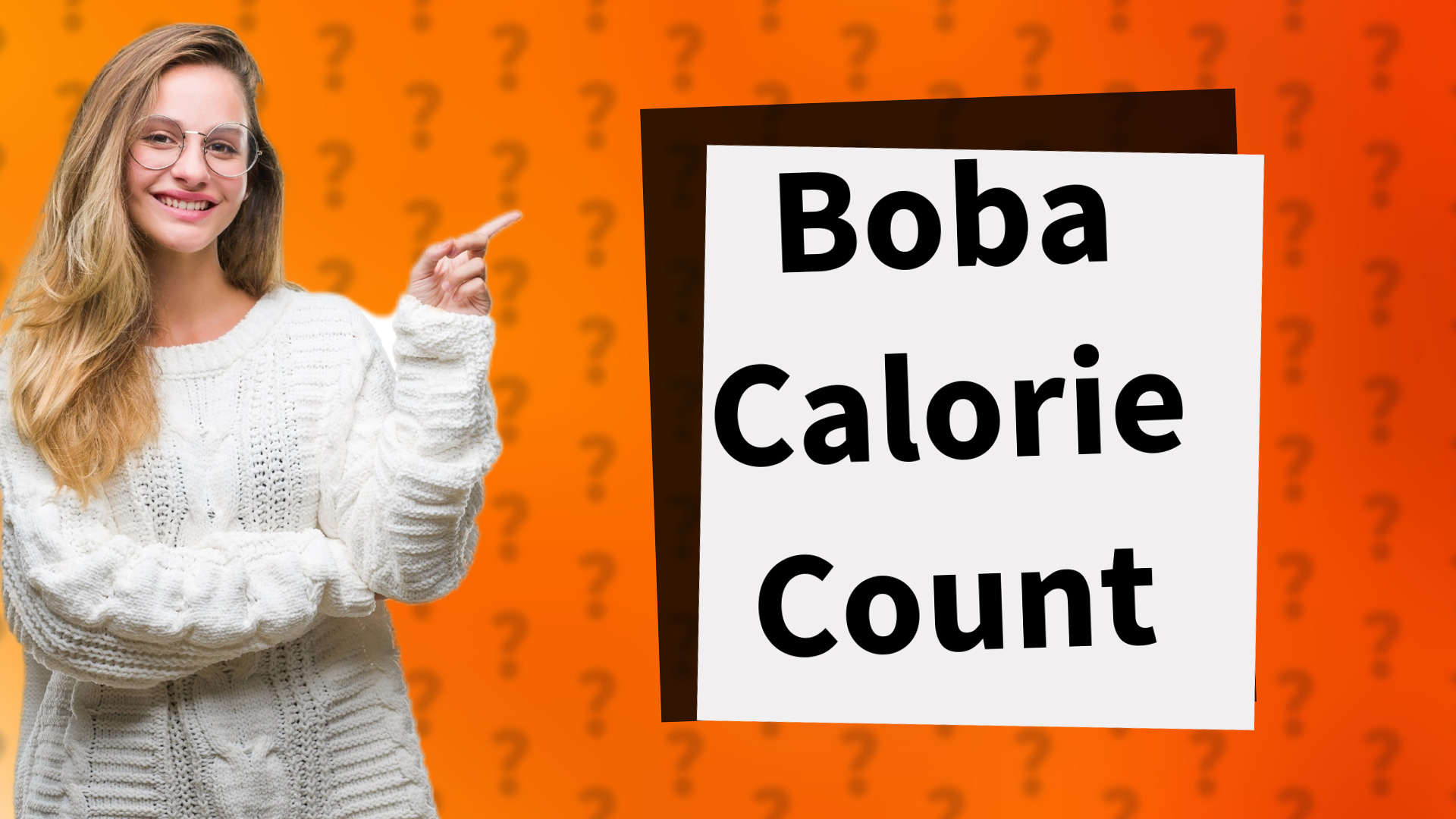 Boba Calorie Count
