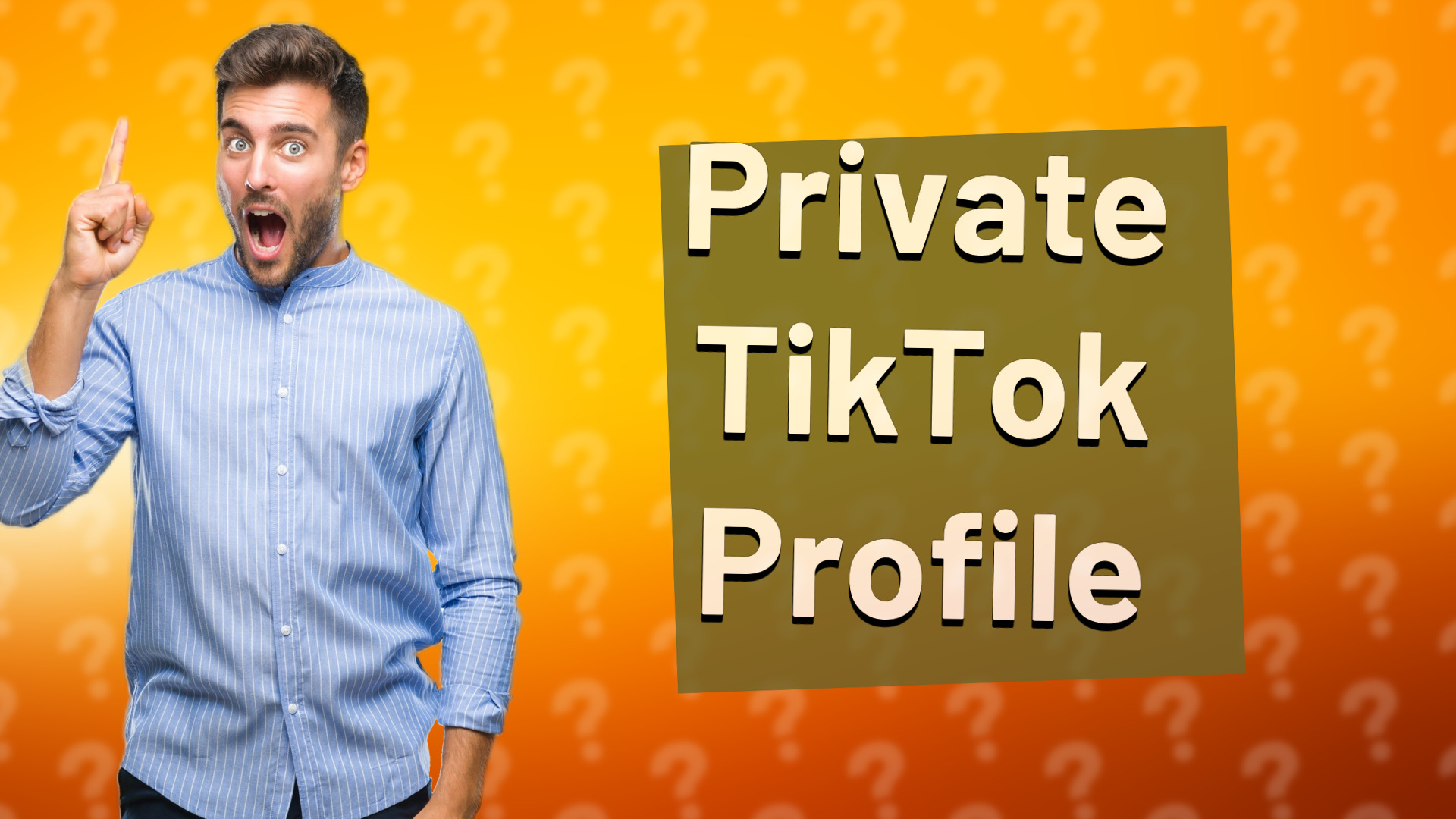 Private TikTok Profile