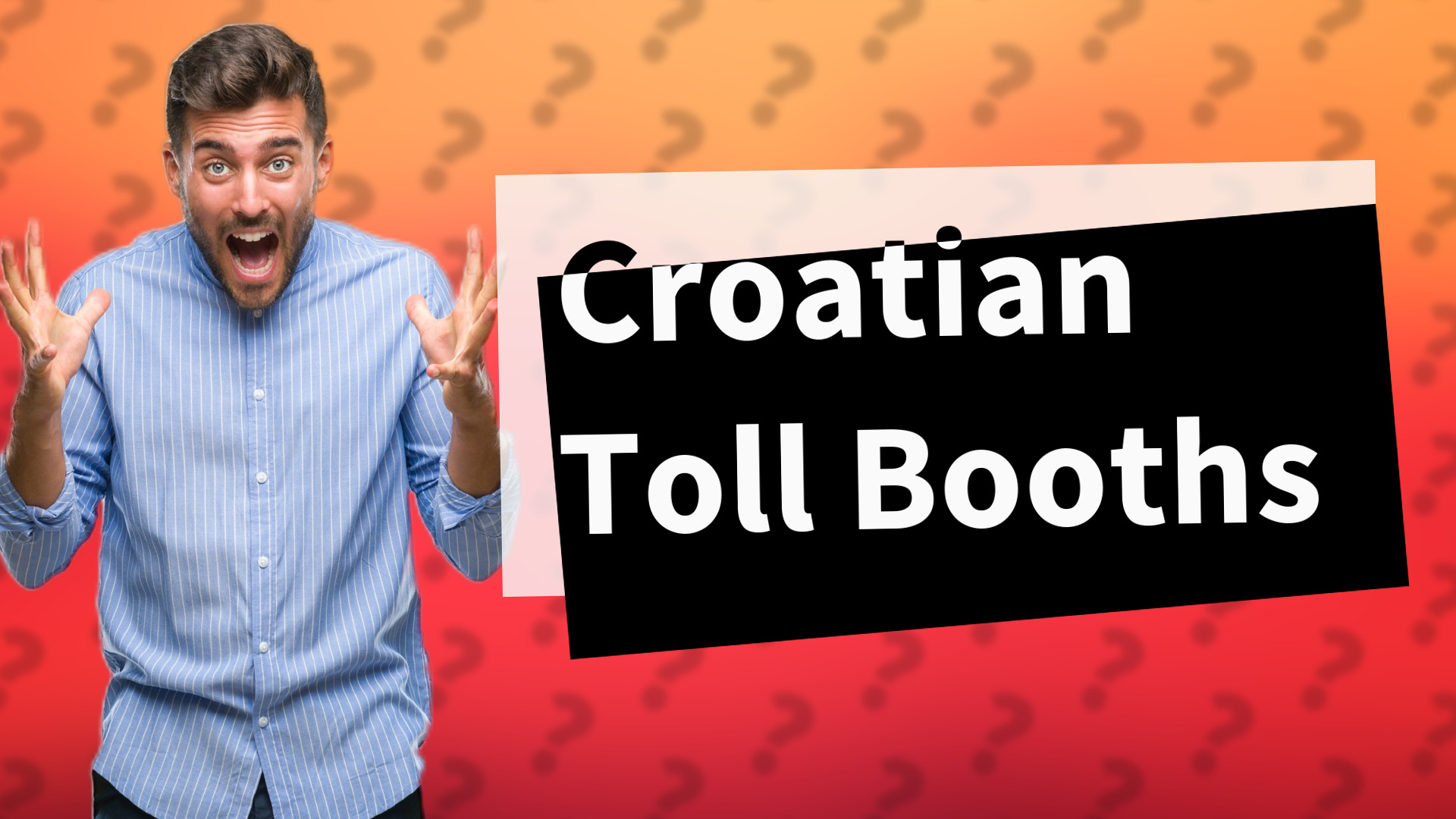 Croatian Toll Booths