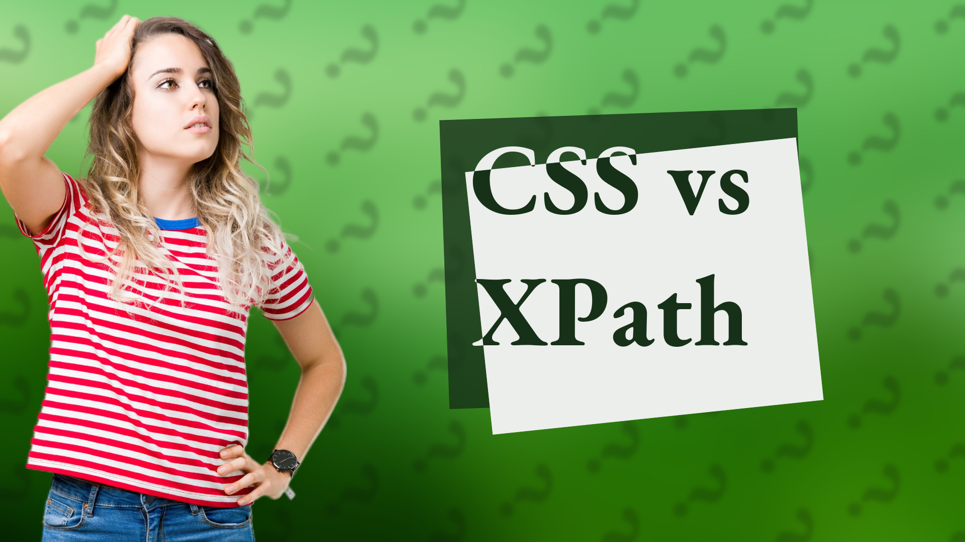 CSS vs XPath